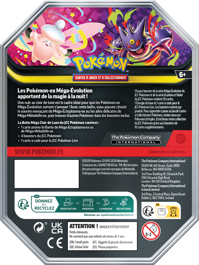 Pokémon - Pokébox Méga Clair de Lune - Méga-Mélodelfe-ex