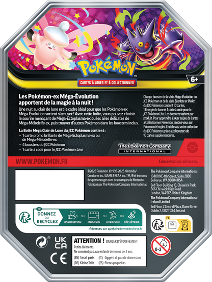 Pokémon - Pokébox Méga Clair de Lune - Méga-Ectoplasma-ex