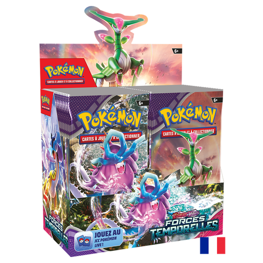 Pokémon Boite 36 Boosters EV05 - Ecarlate et Violet - Forces Temporelles