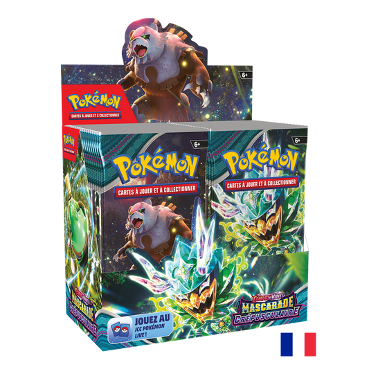 Pokémon Boite 36 Boosters EV06 - Ecarlate et Violet - Mascarade Crépusculaire