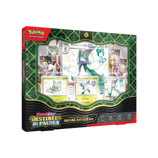 Pokémon EV04.5 : Coffret Collection Premium Miascarade EX - Destinées de Paldea