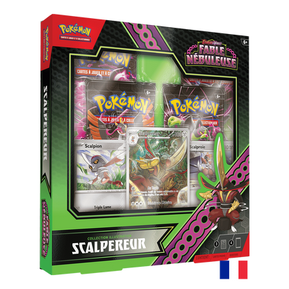 Pokémon Coffret Collection Illustration Scalpereur - EV06.5 Fable Nébuleuse