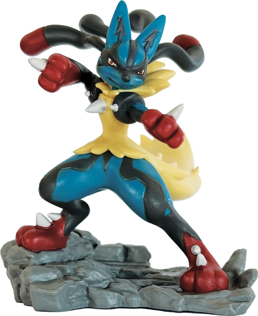 Pokémon - Coffret Collection avec figurine Méga-Lucario-ex