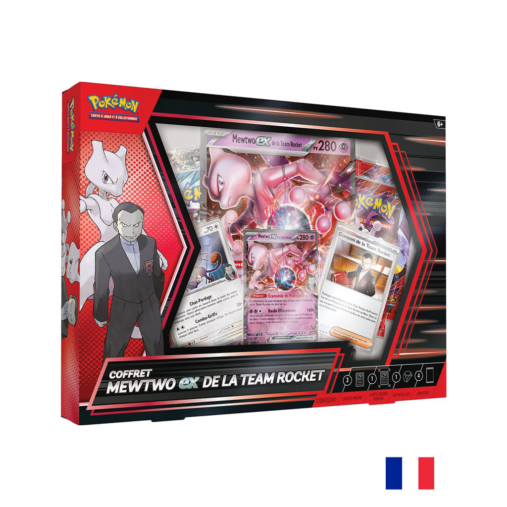 Pokémon : Coffret Mewtwo-ex de la Team Rocket