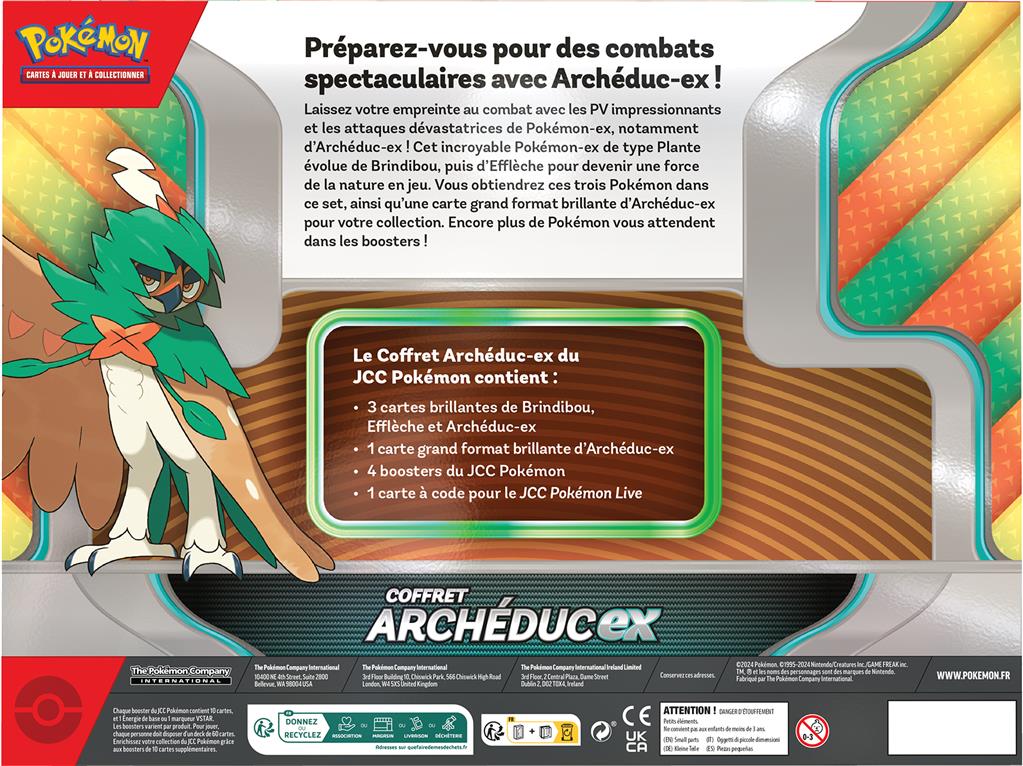 Pokémon Coffret Archéduc EX