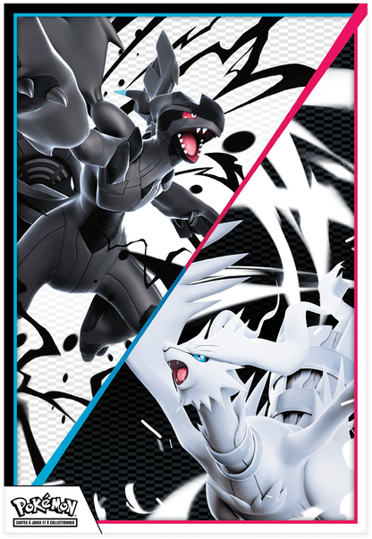 Pokémon: Coffret Poster Foudre Noire et Flamme Blanche - EV10.5