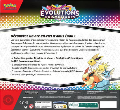 Pokémon : Coffret Poster - EV08.5 Évolutions Prismatiques