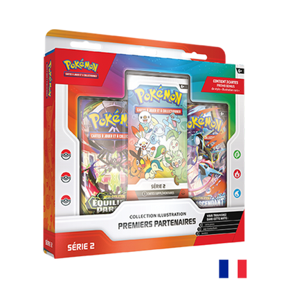 Pokémon - Collection Illustration Premiers Partenaires – Série 2 (Précommande sortie le 19.06.26) (Arrivage prévu le 24.06.26)   **1ère VAGUE**