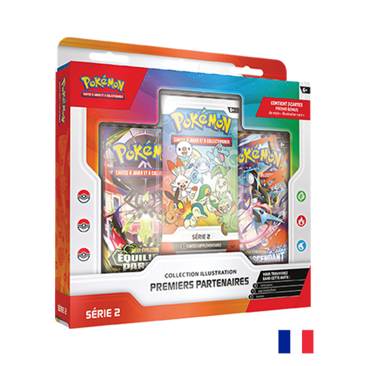 Pokémon - Collection Illustration Premiers Partenaires – Série 2 (Précommande sortie le 19.06.26) (Arrivage prévu le 30.06.26)   **2ème VAGUE**