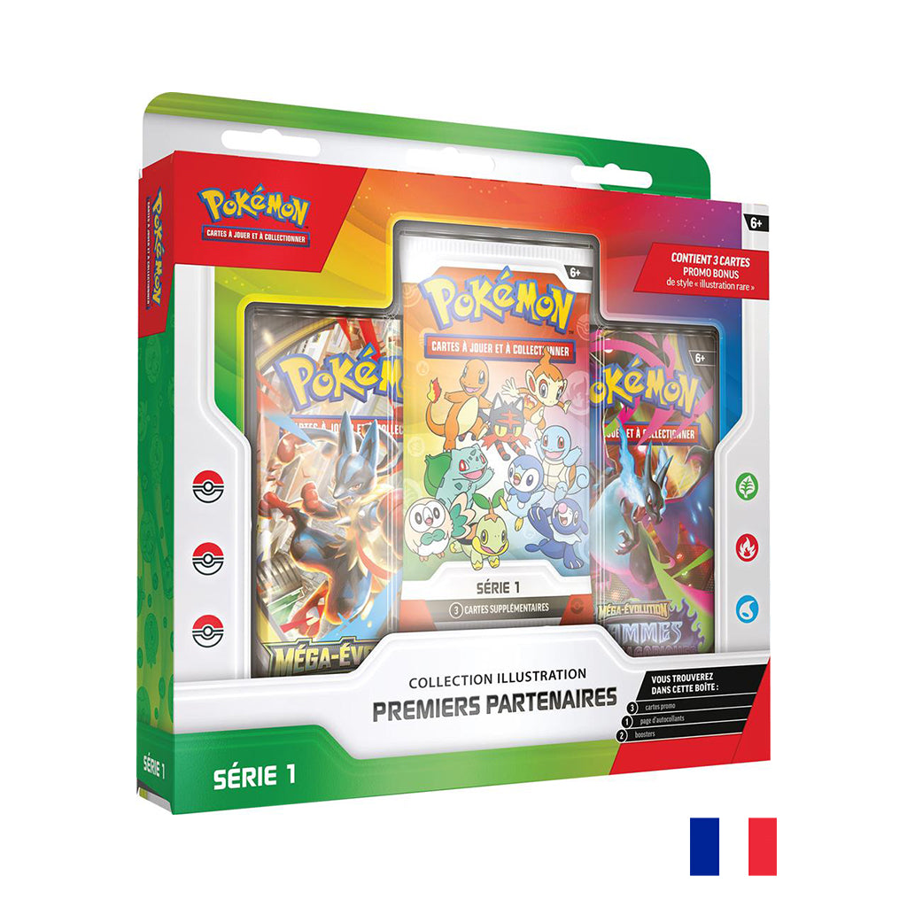 Pokémon - Collection Illustration Premiers Partenaires - Série 1 (Précommande sortie le 20.03.26) (Arrivage prévu le 03.04.26)  **2ème VAGUE**