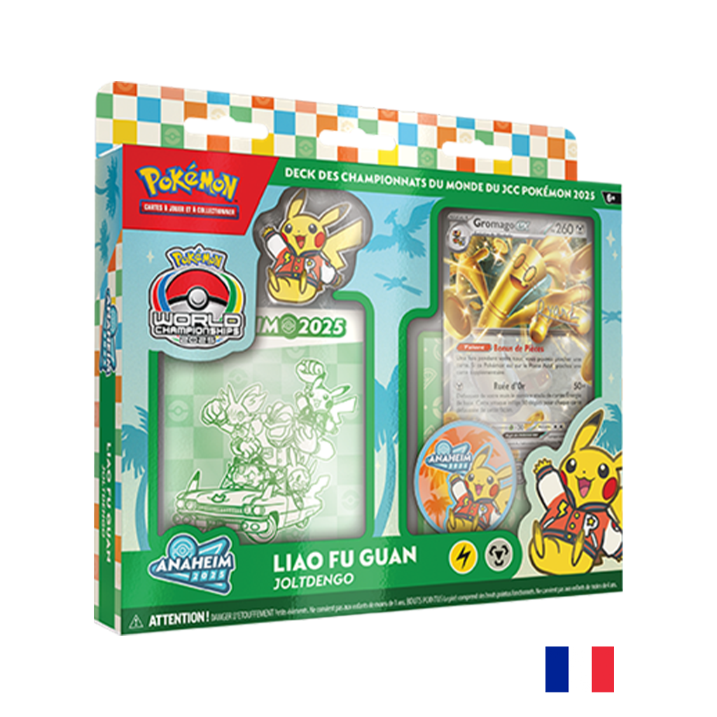 Pokémon : Deck des championnats du monde 2025 - Anaheim - Joltdengo