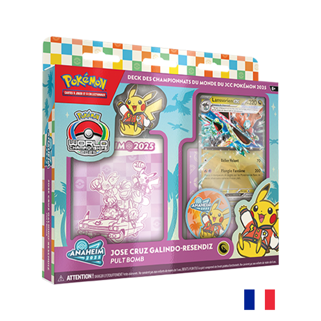 Pokémon : Deck des championnats du monde 2025 - Anaheim - Pult Bomb