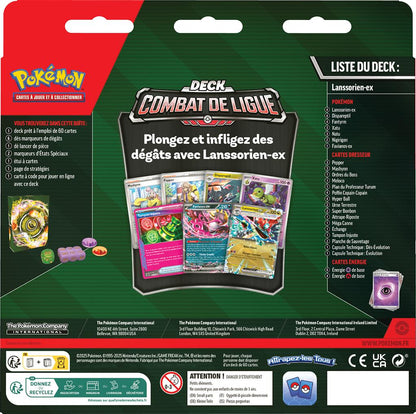 Pokémon : Deck Combat de Ligue Lanssorien-EX