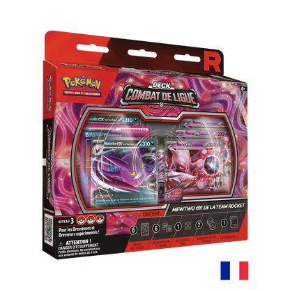 Pokémon : Deck Combat de Ligue - Mewtwo ex de la Team Rocket