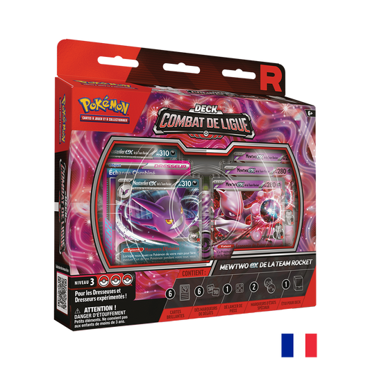 Pokémon : Deck Combat de Ligue - Mewtwo ex de la Team Rocket