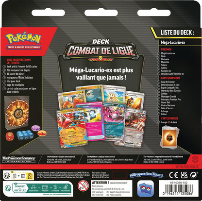 Pokémon : Deck Combat de Ligue - Méga Lucario EX