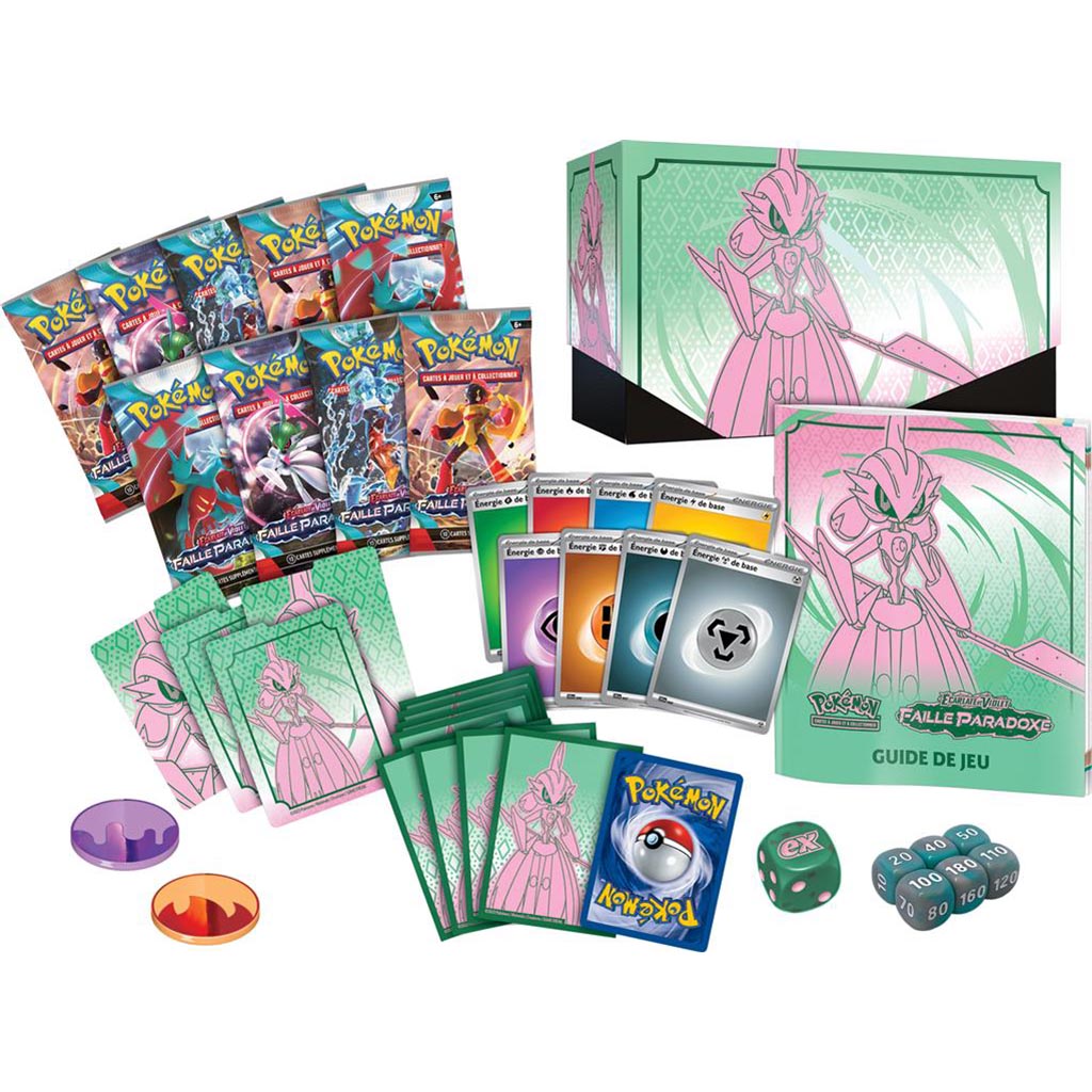 Pokemon Coffret Dresseur d'Elite : EV04 - Faille Paradoxe - Garde de Fer