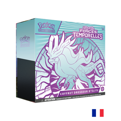 Pokemon Coffret Dresseur d'Elite : EV05 - Forces Temporelles - Serpente-Eau