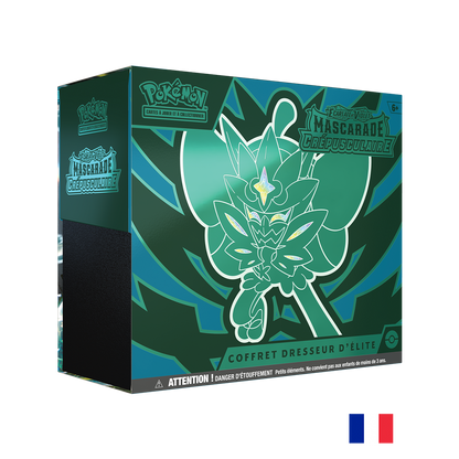 Pokemon Coffret Dresseur d'Elite : EV06 - Mascarade Crépusculaire