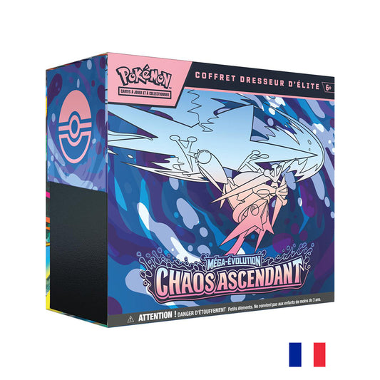 Pokémon - Coffret Dresseur d'Élite - ME04 Chaos Ascendant (Précommande sortie le 22.05.26) (Arrivage prévu le 26.05.26) **1ère VAGUE**