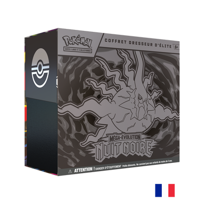Pokémon - Coffret Dresseur d'Élite - ME05 Nuit Noire (Précommande sortie le 17.07.26) (Arrivage prévu le 22.07.26) **1ère VAGUE**