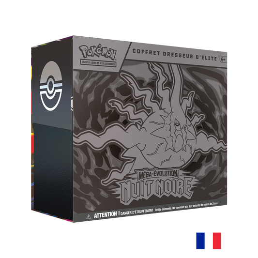 Pokémon - Coffret Dresseur d'Élite - ME05 Nuit Noire (Précommande sortie le 17.07.26) (Arrivage prévu le 22.07.26) **1ère VAGUE**