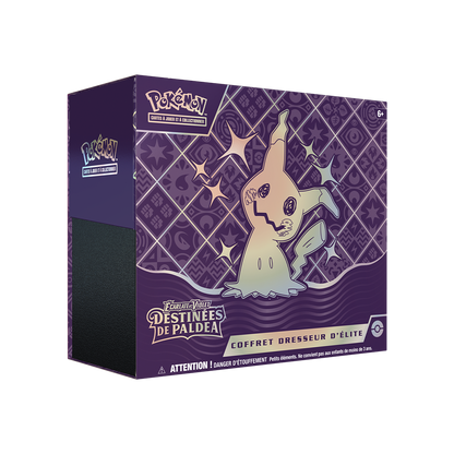 Pokémon EV04.5 : Coffret Dresseur d'Elite Mimiqui - Destinées de Paldea