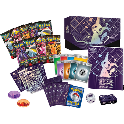 Pokémon EV04.5 : Coffret Dresseur d'Elite Mimiqui - Destinées de Paldea