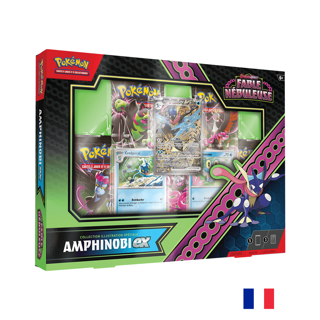 Pokémon Coffret Amphinobi EX - Collection Illustration Spéciale - EV06.5 Fable Nébuleuse