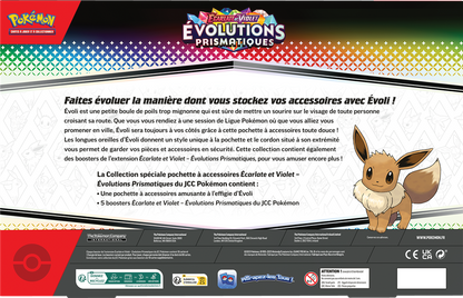 Pokemon - Coffret Collection Spéciale Pochette à Accessoires - Évolutions Prismatiques EV08.5