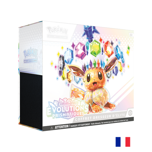 Pokemon Coffret Dresseur d'Elite : EV08.5 - Évolutions Prismatiques