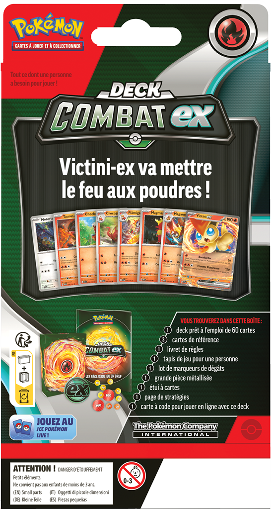 Pokémon : Deck de Combat Victini EX