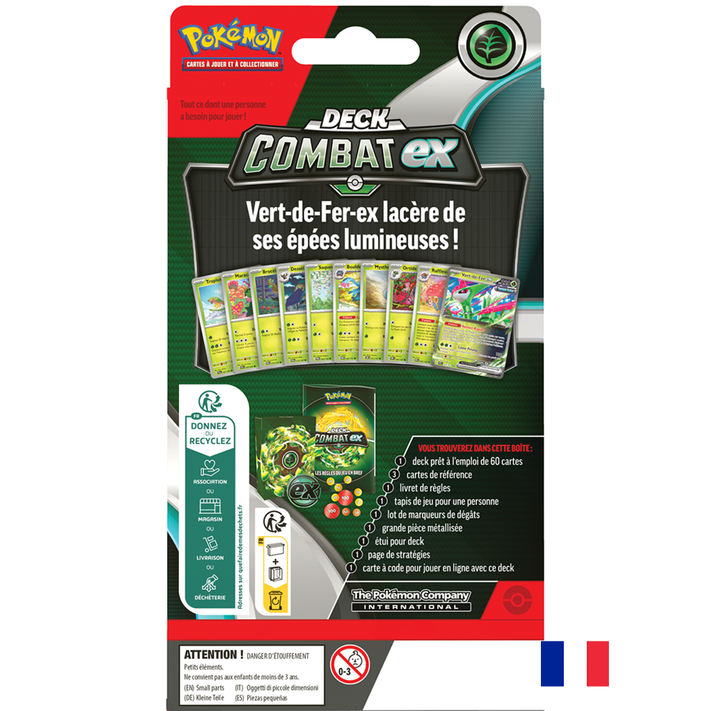 Pokémon: Deck de combat Vert-de-fer EX