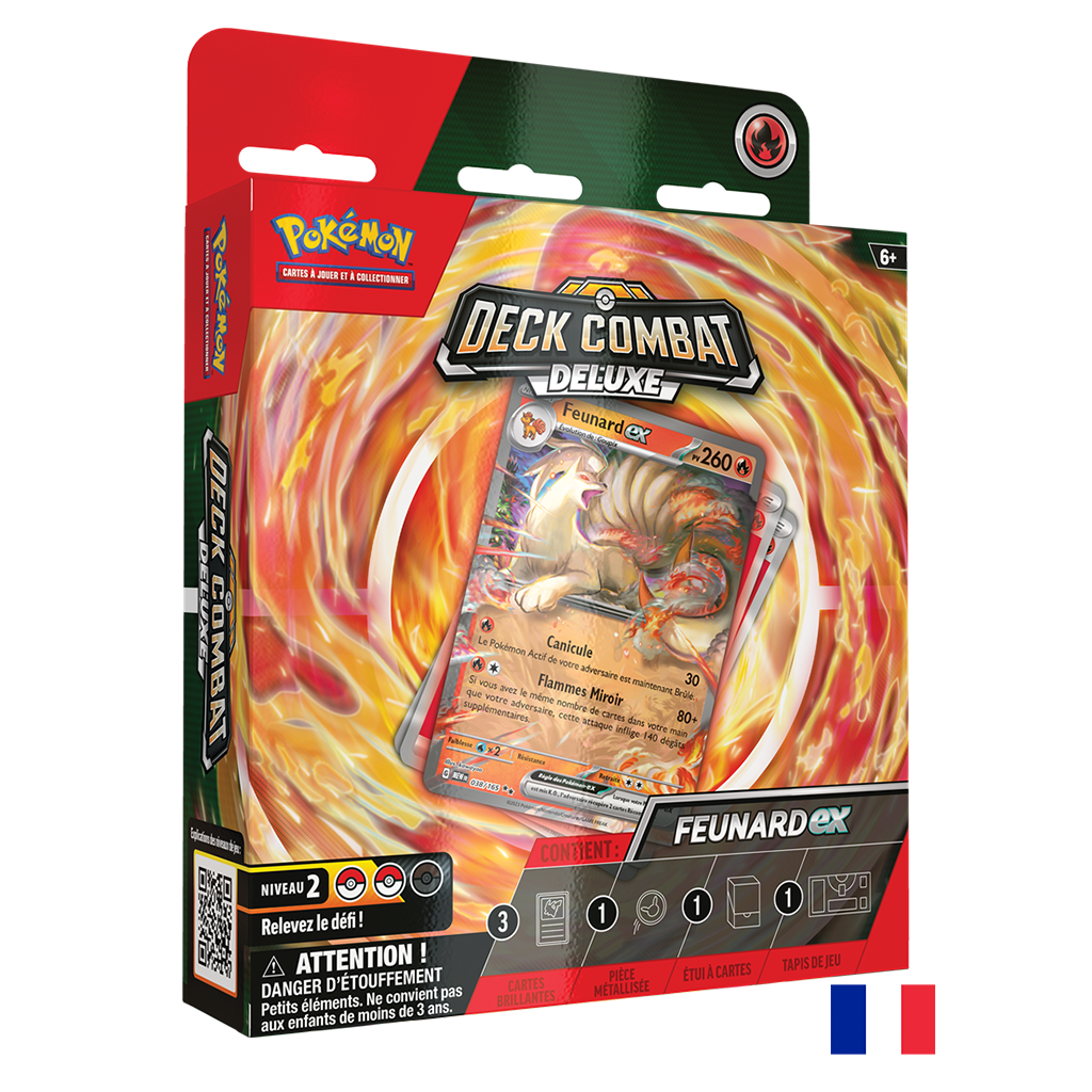 Pokemon Deck Combat Deluxe Feunard‑EX