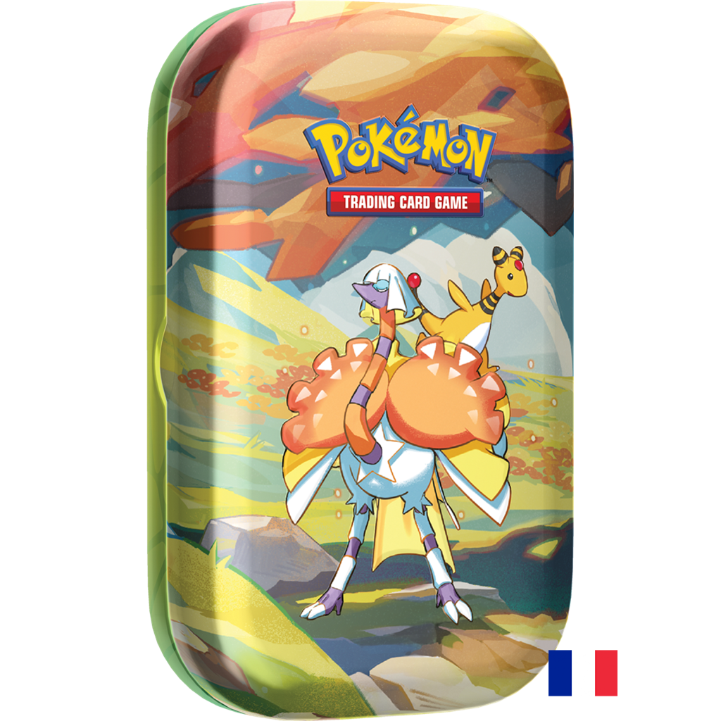 Pokémon : Mini tin Cléopsytra et Pharamp - Écarlate et Violet Magnifique Paldéa