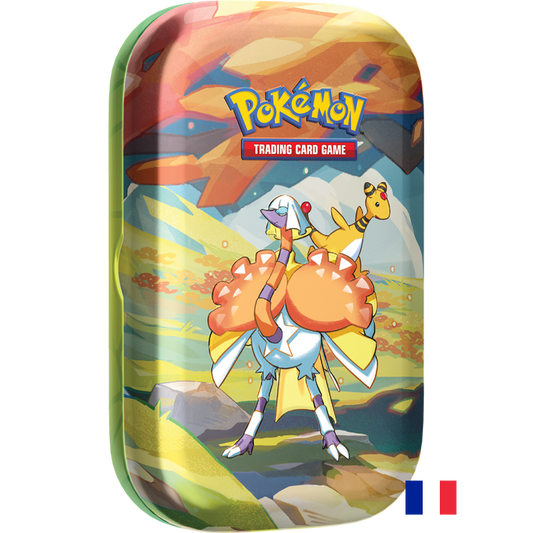 Pokémon : Mini tin Cléopsytra et Pharamp - Écarlate et Violet Magnifique Paldéa