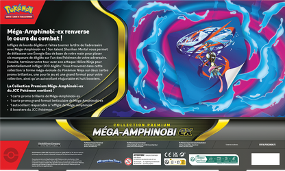 Pokémon : Collection Premium Méga‑Amphinobi‑ex (Précommande sortie le 03.07.26) (Arrivage prévu le 08.07.26) **1ère VAGUE**