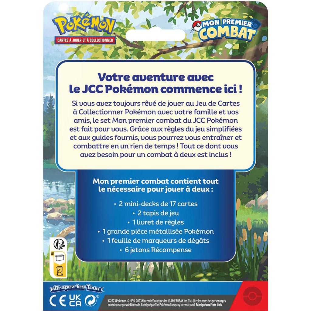 Pokémon : Deck Salamèche & Carapuce - Mon premier combat