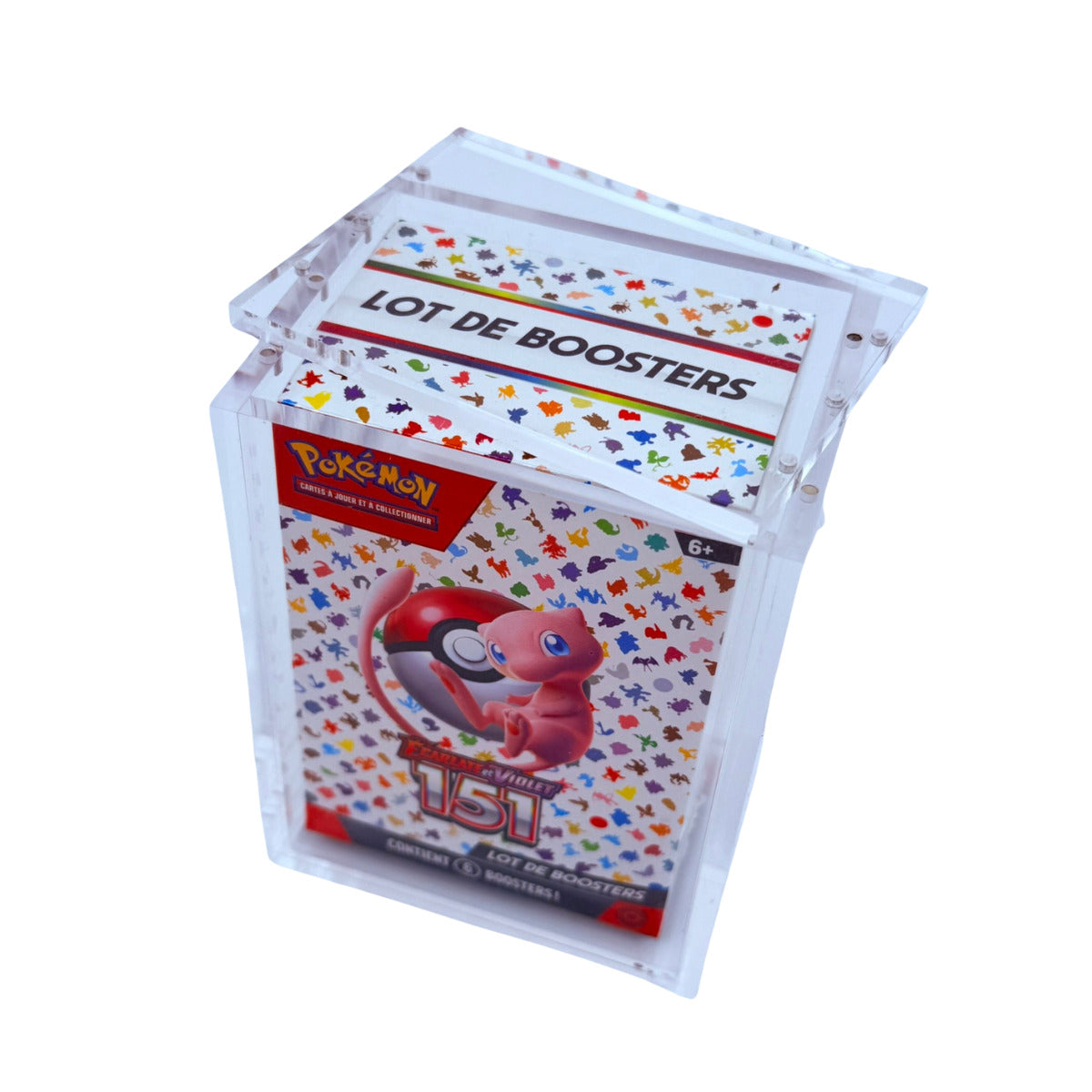 TreasureWise - Protection Acrylique pour Bundle Pokémon