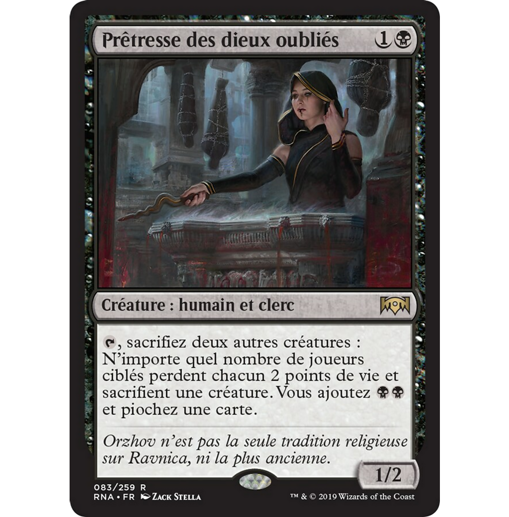 PRNA  Prêtresse des dieux oubliés *FOIL*