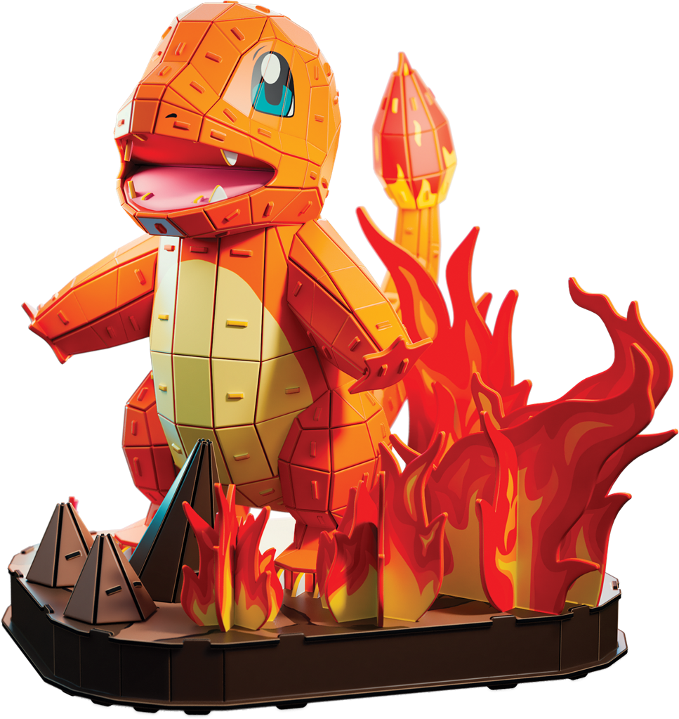 4D Build Pokémon - Salameche