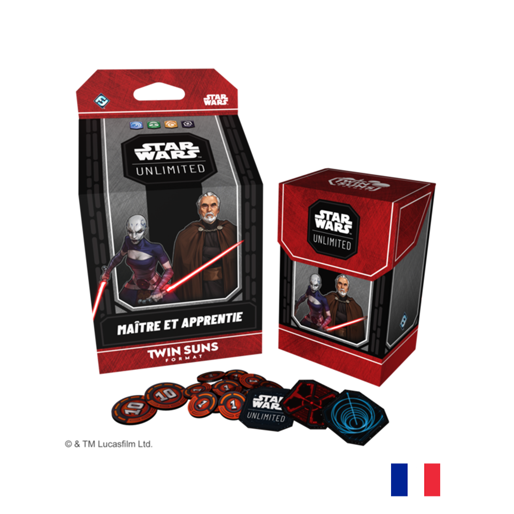 Twin Suns Deck - Maître et Apprentie - Star Wars: Unlimited