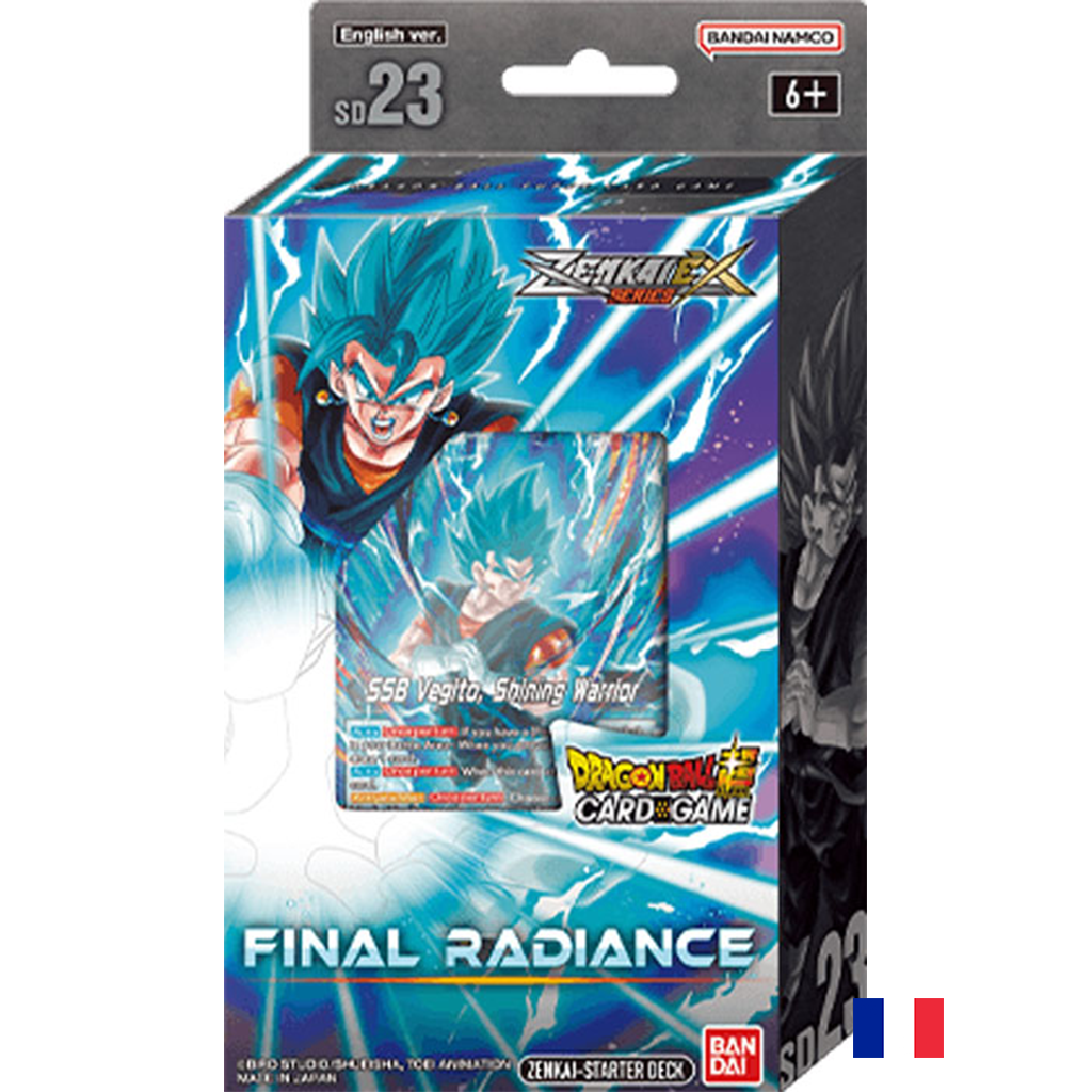 Deck de Démarrage Final Radiance - Dragon Ball Super Card Game SD23 FR