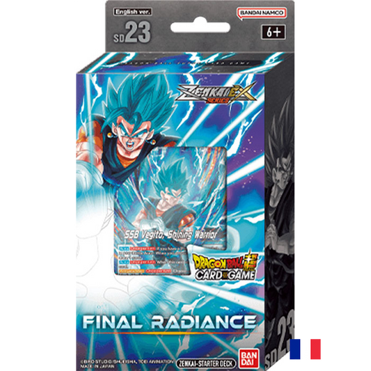 Deck de Démarrage Final Radiance - Dragon Ball Super Card Game SD23 FR