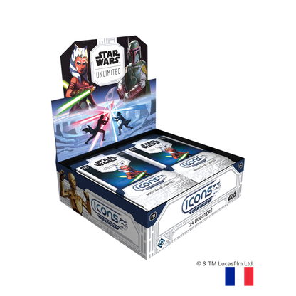 [Précommande – 20/11/2026] Display 24 boosters Icons – Édition 2027 – Star Wars Unlimited – FR