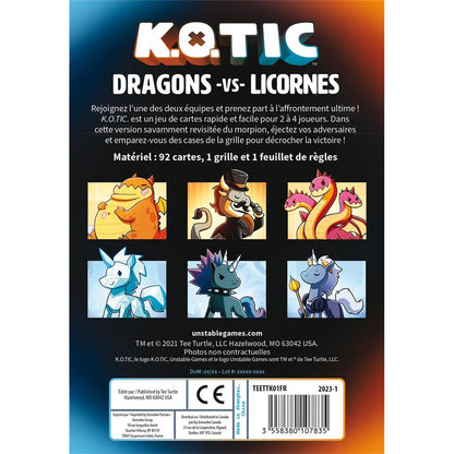 K.O.Tic : Dragons vs. Licornes