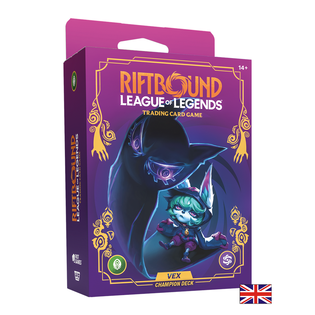 Champion Deck Vex - Riftbound League of Legends TCG : Unleashed (Anglais) (Précommande sortie le 08.05.26) (Arrivage prévu le 25.05.26)