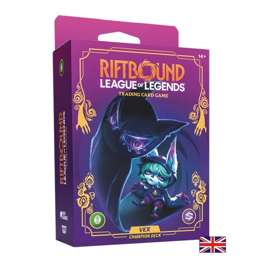 Champion Deck Vex - Riftbound League of Legends TCG : Unleashed (Anglais) (Précommande sortie le 08.05.26) (Arrivage prévu le 15.05.26)