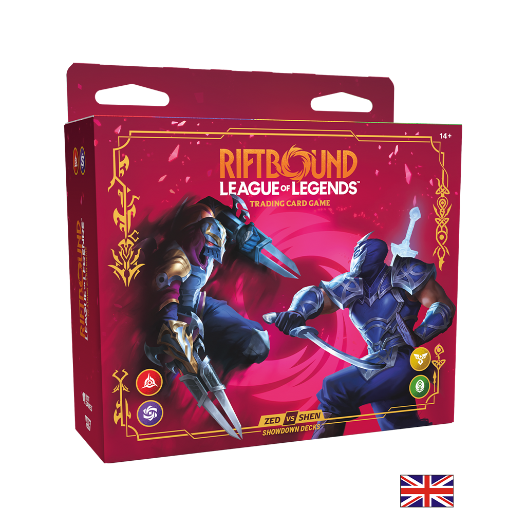 Decks Showdown: Zed vs Shen - Riftbound League of Legends TCG : Vendetta (Anglais) (Précommande sortie le 31.07.26) (Arrivage Prévu le 05.08.26)