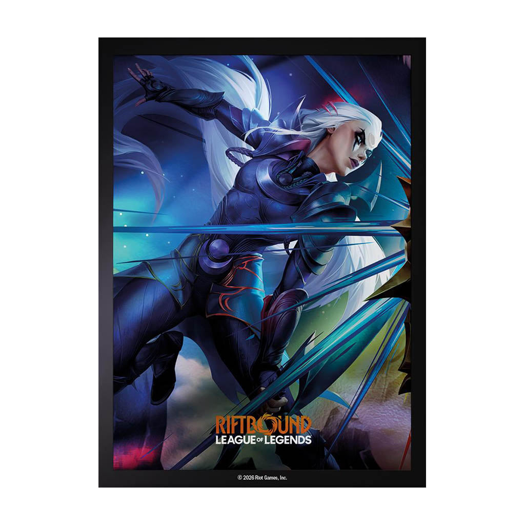 100 Art Sleeves Standard Diana Leona - Riftbound League of Legends TCG : Vendetta